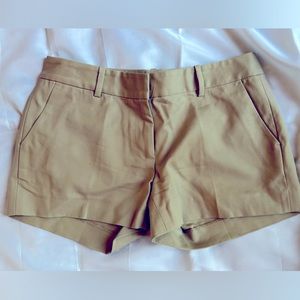 Michael Kors 3 inch inseam khaki shorts, size 0